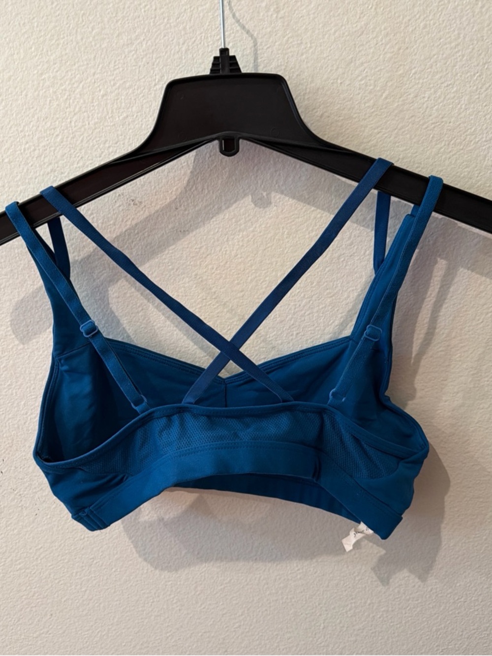 Lorna Jane Teal-Blue Crisscross Sports Bra
